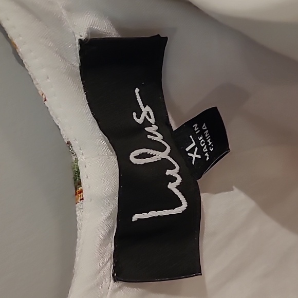 Lulus floral midi /maxi dress Suze XL - Picture 4 of 7